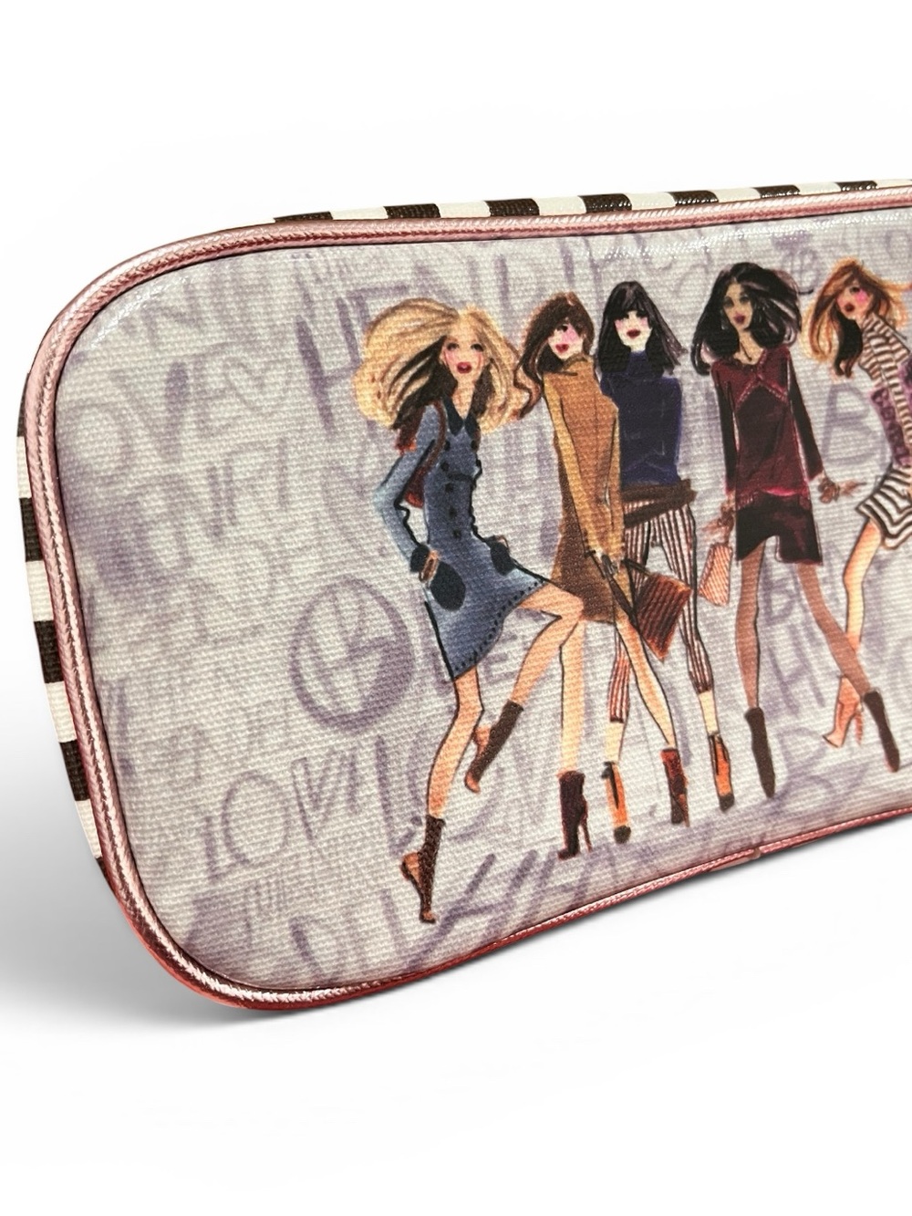 Henri Bendel RARE Graffiti Models Jewelry Travel Case NWOT - Picture 6 of 11